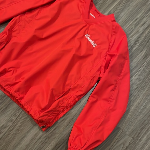 Vintage Campbells Soup V-Neck Windbreaker - Picture 4 of 4